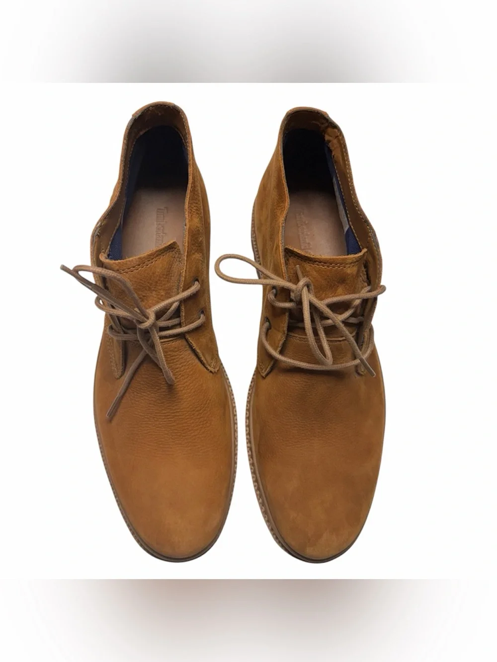 Timberland Mens 11 Port Union Waterproof Chukka Boots Brown TimberDry Leather